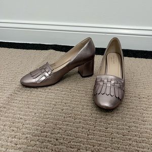 Cole Haan- Genuine Leather Pink Metallic Pump